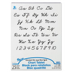 Pacon Chart Tablets, Unruled, 24 x 32, White, 25 Sheets (PAC74510) View Product Image