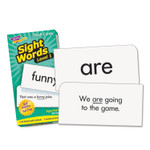 TREND Skill Drill Flash Cards, Sight Words Set 1, 3 x 6, Black and White, 96/Set View Product Image