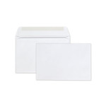 Quality Park Open-Side Booklet Envelope, #6 1/2, Hub Flap, Gummed Closure, 6 x 9, White, 100/Box View Product Image