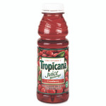 Tropicana Juice Beverage, Cranberry, 15.2oz Bottle, 12/Carton View Product Image