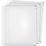 Cardinal HOLD IT Expanding Zipper Binder Pockets - 11.8" Height x 0.3" Width x 10.5" Length - 0.50" Maximum Capacity - 100 x Sheet Capacity - For Letter 8 1/2" x 11" Sheet - Ring Binder Product Image 