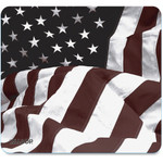 Allsop NatureSmart Image Mousepad - American Flag - (29302) - American Flag - 0.79" Height x 8.50" Width - Natural Rubber, Latex Product Image 