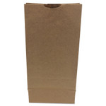 General Grocery Paper Bags, 50 lb Capacity, #10, 6.31" x 4.19" x 13.38", Kraft, 500 Bags (BAGGH10500) View Product Image