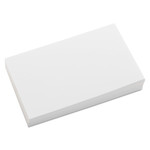 Universal Unruled Index Cards, 3 x 5, White, 100/Pack UNV47200 (UNV47200) View Product Image