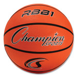 Champion Sports Rubber Sports Ball, For Basketball, No. 7 Size, Official Size, Orange (CSIRBB1) View Product Image