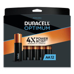 Duracell Optimum Alkaline AA Batteries, 12/Pack (DUROPT1500B12PR) Product Image 