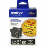 Brother Innobella LC612PKS Original Inkjet Ink Cartridge - Black - 2 / Box Product Image 