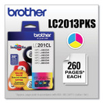 Brother LC2013PKS Innobella Ink, 260 Page-Yield, Cyan/Magenta/Yellow (BRTLC2013PKS) View Product Image