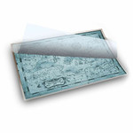 C-Line Cleer-Adheer Laminated Film Covers - Sheet Size Supported: Letter 8.50" Width x 11" Length x 12 mil Thickness - Laminating Pouch/Sheet Size: 12 mil Thickness - for Certificate, Phone List, Sign - Clear Product Image 