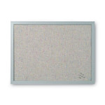 MasterVision Designer Fabric Bulletin Board, 24 x 18, Gray Surface, Gray MDF Wood Frame (BVCFB0470608) View Product Image