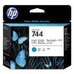 HP 744, (F9J86A) Cyan/Photo Black Printhead View Product Image