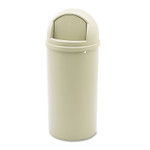 Rubbermaid Commercial Marshal Classic Container, 15 gal, Plastic, Beige (RCP816088BG) View Product Image