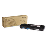 Xerox 106R02225 High-Yield Toner, 6,000 Page-Yield, Cyan (XER106R02225) View Product Image