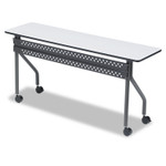 Iceberg OfficeWorks Mobile Training Table, Rectangular, 60" x 18" x 29", Gray/Charcoal (ICE68057) View Product Image