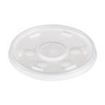 Dart Plastic Cold Cup Lids, Fits 10 oz Cups, Translucent, 100 Pack, 10 Packs/Carton (DCC10SL) View Product Image