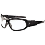 ergodyne Skullerz Loki Safety Glasses/Goggles, Black Frame/Clear Lens, Nylon/Polycarb (EGO56000) View Product Image