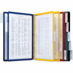 DURABLE Vario Wall Reference Systems - 10 Panels - Support Letter 8.50" x 11" Media - Metal Product Image 