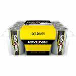 Rayovac Ultra Pro Alkaline D Battery 12-Packs - For Multipurpose - D - 1.5 V DC - 12/Pack Product Image 