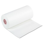 Pacon Kraft Paper Roll, 40 lb Wrapping Weight, 18" x 1,000 ft, White View Product Image