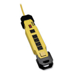Tripp Lite Power It! Safety Power Strip with GFCI Plug, 6 Outlets, 9 ft Cord, Yellow/Black (TRPTLM609GF) View Product Image