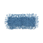 Boardwalk Mop Head, Dust, Looped-End, Cotton/Synthetic Fibers, 18 x 5, Blue (BWK1118) View Product Image