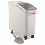 Rubbermaid Commercial ProSave Mobile Ingredient Bin, 20.57 gal, 13.13 x 29.25 x 28, White, Plastic View Product Image