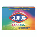 Clorox 2 for Colors Stain Remover and Color Brightener Powder, Original, 49.2 oz Box, 4/Carton View Product Image