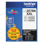 Brother LC2072PKS Innobella Super High-Yield Ink, 1,200 Page-Yield, Black, 2/Pack (BRTLC2072PKS) View Product Image