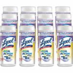 Lysol Dual Action Wipes - For Multi Surface - Citrus Scent - Recommended For: Stain Remover - White/Purple - 35/Tub - (RAC81143CT) Product Image 