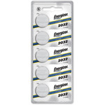Energizer Industrial 2032 Lithium Battery 5-Packs - For Glucose Monitor, Laser Pointer, Digital Thermometer - CR2032 - 254 mAh - 5/Pack Product Image 