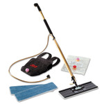 3M Easy Shine Applicator Kit, 18" Wide White Microfiber Head, 43" to 63" Gold/Black Aluminum Handle (MMM55433) View Product Image