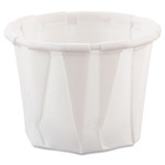 SOLO Paper Portion Cups, ProPlanet Seal, 0.75 oz, White, 250/Bag, 20 Bags/Carton (SCC075) View Product Image