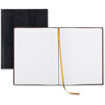 Rediform Large Executive Hardbound Notebook - Letter - 150 Sheets - Sewn - Ruled Margin - 18 lb Basis Weight Product Image 