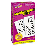 TREND Skill Drill Flash Cards, Multiplication, 3 x 6, Black and White, 91/Pack View Product Image