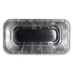 Durable Packaging Aluminum Steam Table Pans, One-Third Size80 oz., 3.31" Deep, 6.5 x 12.53, 100/Carton (DPK5200100) View Product Image
