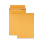 Quality Park Redi-Seal Catalog Envelope, #1 3/4, Cheese Blade Flap, Redi-Seal Adhesive Closure, 6.5 x 9.5, Brown Kraft, 250/Box View Product Image