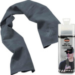 Ergodyne Evaporative Cooling Towel - Gray Product Image 