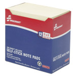 AbilityOne 7530011167865, SKILCRAFT Self-Stick Note Pad, 3" x 5", Yellow, 100 Sheets/Pad, 12 Pads/Pack View Product Image