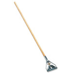 AbilityOne 7920002671218, SKILCRAFT, Wooden Mop Handle, Type I, Class I, 1.13" dia x 60", Brown View Product Image