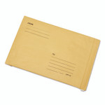 AbilityOne 8105002900340, SKILCRAFT Sealed Air Jiffy Mailer, #0, Paper Padding, Self-Adhesive Closure, 6 x 10, Golden Kraft, 250/Box View Product Image