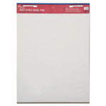 AbilityOne 7530013930104, SKILCRAFT Self-Stick Easel Pad, Unruled, 25 x 30, White, 30 Sheets, 2/Pack Product Image 