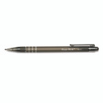 AbilityOne 7520014220314, SKILCRAFT Clean Click Ballpoint Pen, Retractable, Medium 1 mm, Black Ink, Black Barrel, Dozen View Product Image