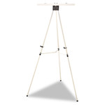 AbilityOne 7520014567876, SKILCRAFT Aluminum Lightweight Telescoping Display Easel, 35" to 64", Aluminum Product Image 