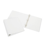 AbilityOne 7510015104866, SKILCRAFT Round Ring View Binder, 3 Rings, 3" Capacity, 11 x 8.5, White Product Image 