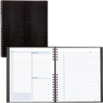 Blueline NotePro Undated Daily Planner - Daily - 7:00 AM to 8:30 PM - Half-hourly - 1 Day Double Page Layout - 11" x 8 1/2" Sheet Size Product Image 