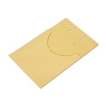 AbilityOne 7530016006974, SKILCRAFT Classification Retention Jackets, Straight Tab, Letter/Legal Size, Kraft, 25/Box Product Image 