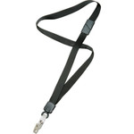 SKILCRAFT Bulldog Clip Deluxe Neck Lanyard (NSN6130200) View Product Image