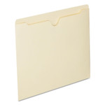 AbilityOne 7530016321016, SKILCRAFT Manila File Jacket, Straight Tab, Letter Size, Manila, 100/Box Product Image 