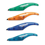 AbilityOne 7510016857914, SKILCRAFT Precision Liner Correction Tape, Non-Refillable, Asst Color Applicators; 0.2" x 19.8 ft, 4/Pack View Product Image