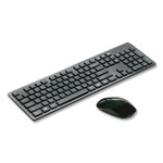 AbilityOne 7025016909998, SKILCRAFT Keyboard and Mouse Combination, 2.4 GHz Frequency/30 ft Wireless Range, Black Product Image 